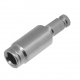 Racor final con boquilla frontal 3/8"