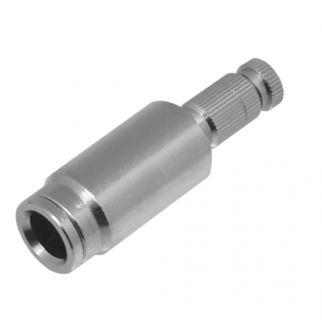 Racor final con boquilla frontal 3/8"