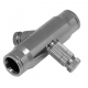 Racor portaboquilla doble 3/8"