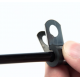 Grapas de fijación negro 1/4"