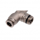 Racor T 3/8" con rosca 3/8"