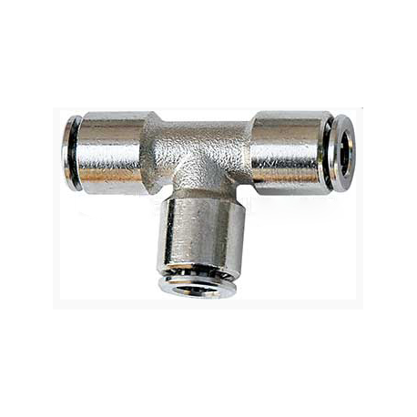 Racor en forma de T de 1/4"