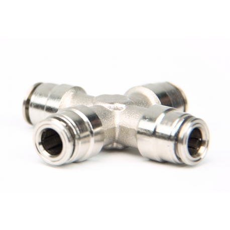 Racor aspa o en forma de X de 1/4"