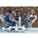 Estufa gas exterior compacta mini