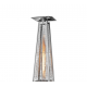 Estufa gas exterior piramide