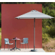 Parasol 2,5 m cuadrado Eolo Pureti Descontaminante