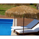 Parasol 2 m circular brezo