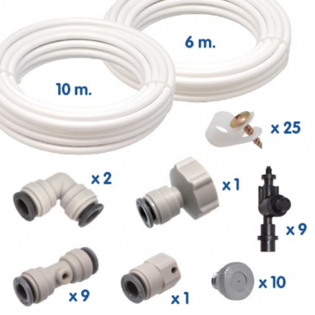 Kit 10 toberas sin programador