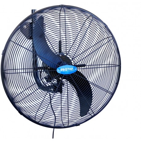 Ventilador diámetro 50 cm con soporte pared