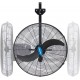 Ventilador diámetro 50 cm con soporte pared