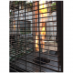 Estufa gas exterior Piramide Inox.