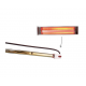 Lámpara de tubo de recambio calefactor infrarrojo 1.500 W