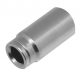 Racor final con boquilla frontal 1/4"