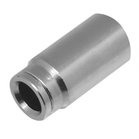 Racor final con boquilla frontal 1/4"