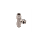 RACOR T 1/4" CON ROSCA 3/8"