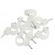 Pack grapas de sujección tubería 1/4" + tornillo (100 unid.)